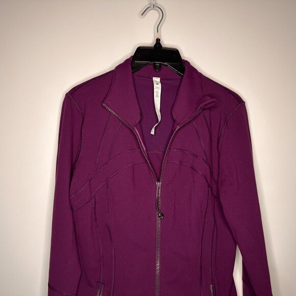 Lululemon Define Jacket Luon Magenta Jacket Women Size 10 - Picture 2 of 8